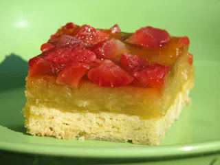 Galaretkowa fantazja rabarbarowo-truskawkowa - 1