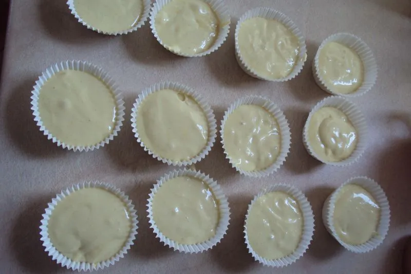 Mufinki cytrynowe