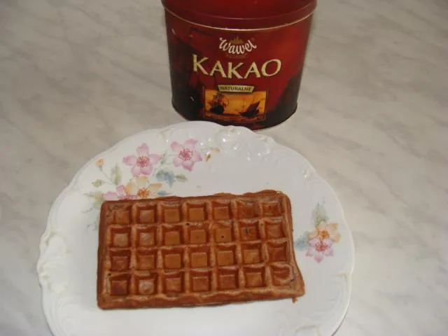 Gofry kakaowe