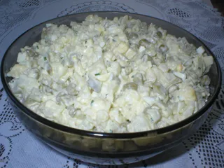 Sałatka jajeczna z kalafiorem - 1