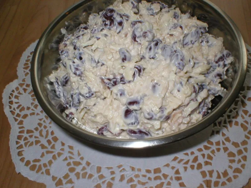 Sałatka z czosnkiem - pychotka