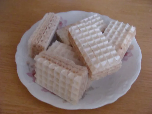 Wafle karmelowe