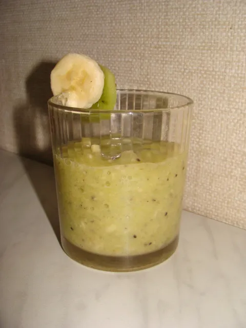 Mus bananowy z kiwi