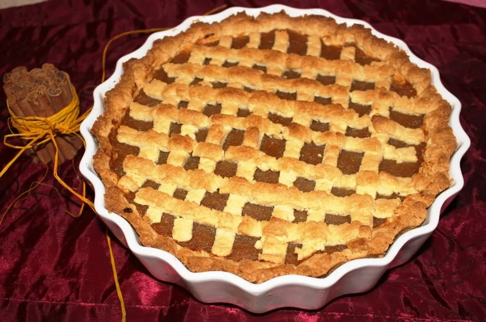 Tarta krucha z jabłuszkiem