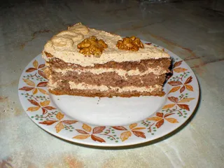 Tort biszkoptowo-orzechowy - 1
