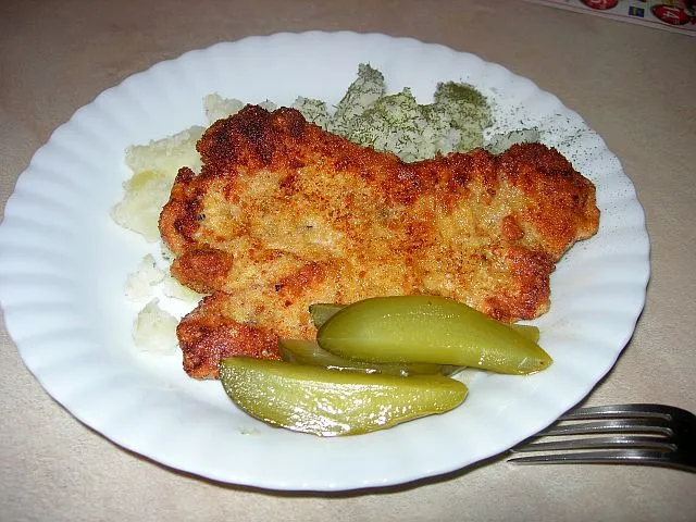 Chrupiący kotlet