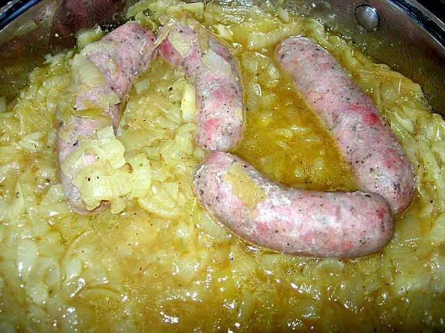 Kiełbaska na cebulce