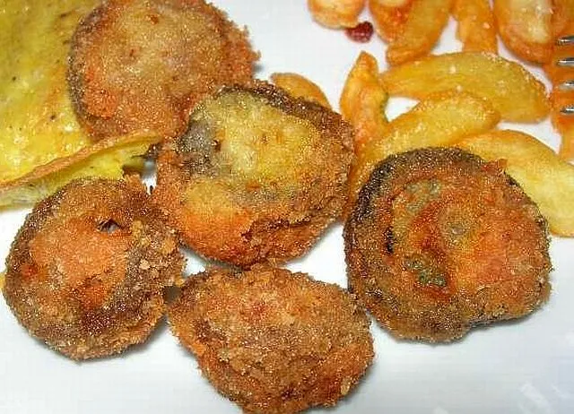 Pieczarki panierowane