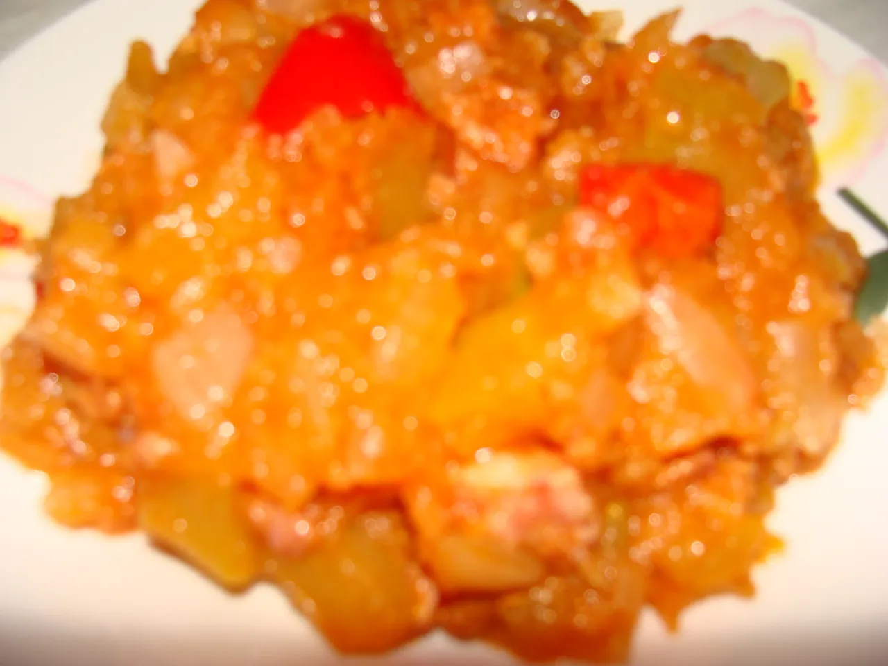 Bigos z cukinii