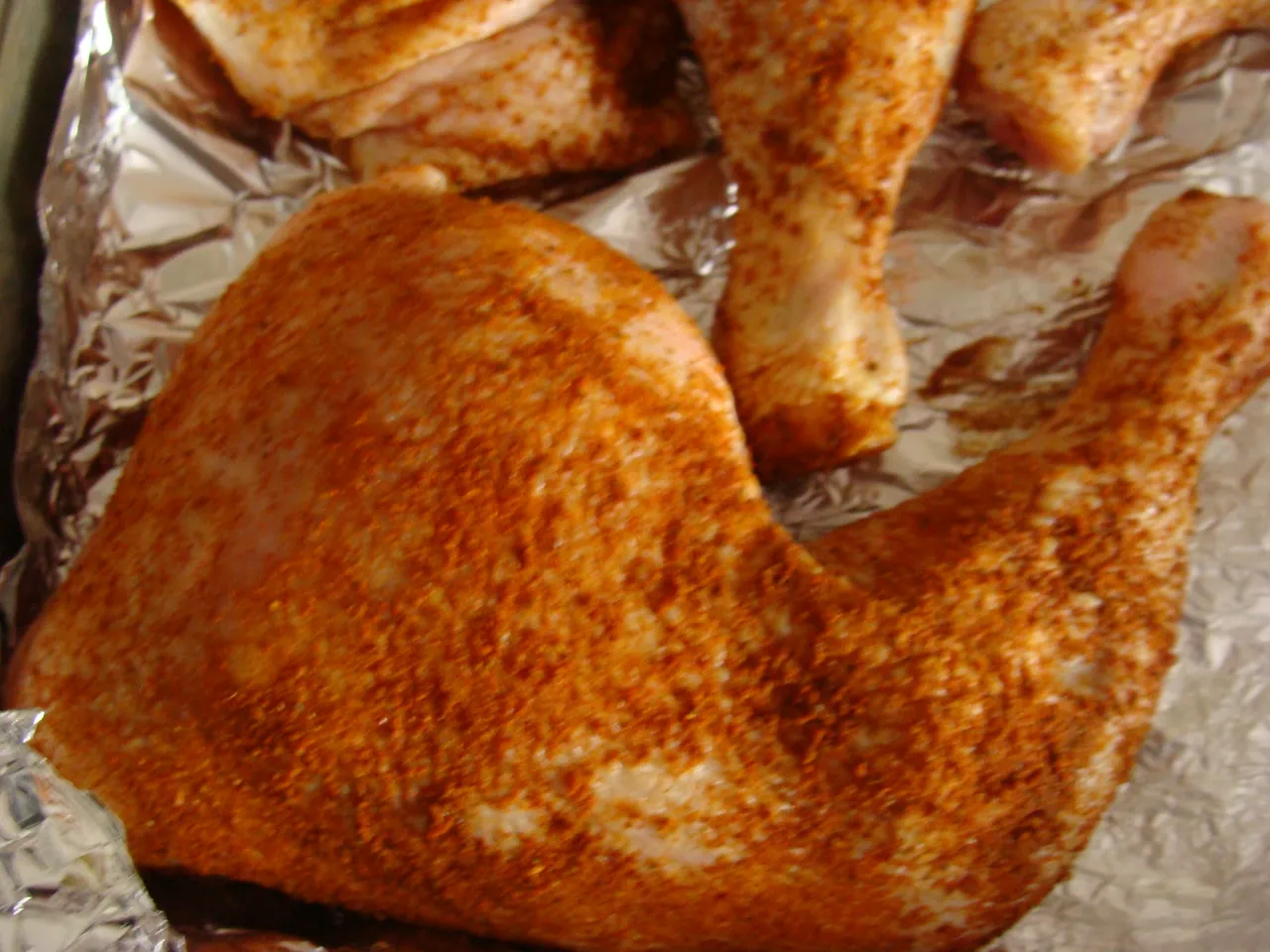 Pieczone udka kurczaka