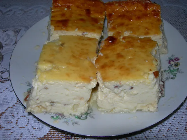 Sernik z gotowanym budyniem