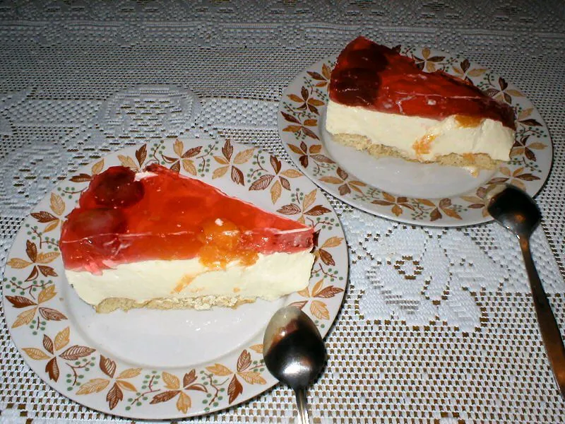 Sernik śmietankowy na zimno