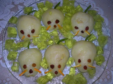 Żółte myszki