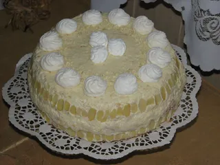 Tort Rafaello z konfiturą wiśniową - 1