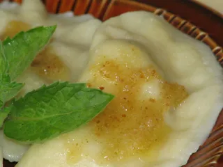 Pierogi z rabarbarem - 15