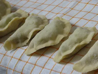 Pierogi z rabarbarem - 9