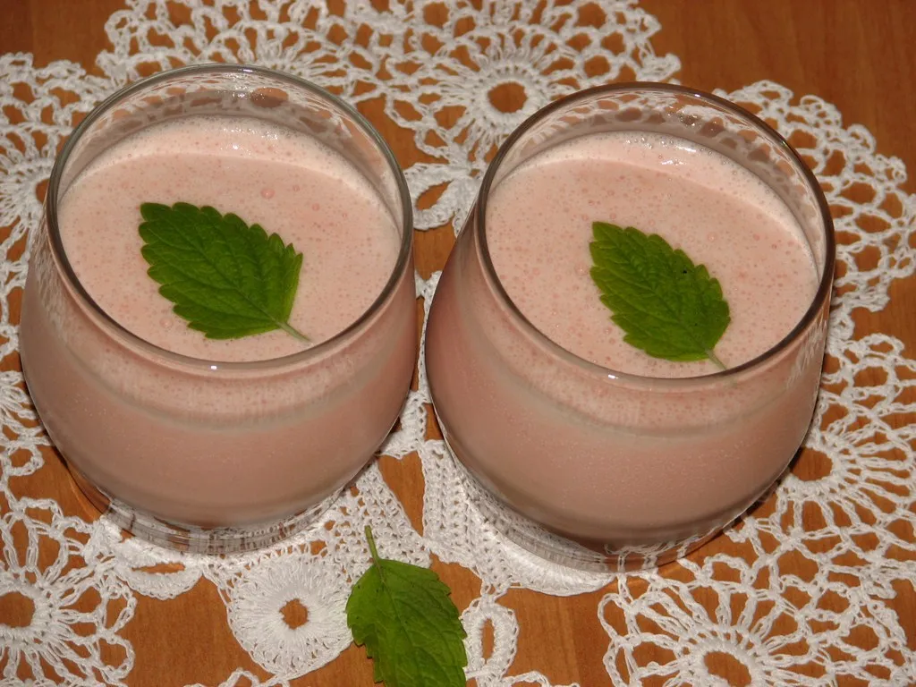 Lodowy koktajl z arbuzem