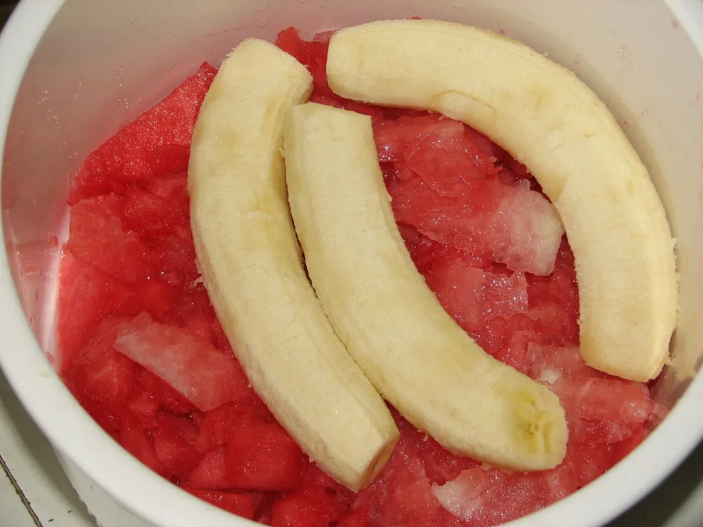 Koktajl arbuzowo-bananowy