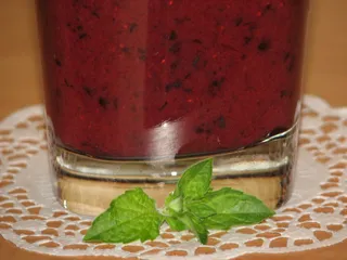 Koktajl jagodowy z kiwi - 2