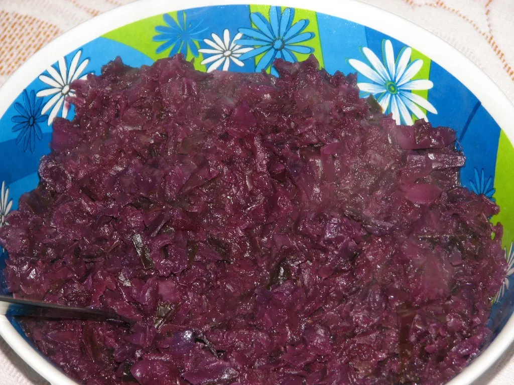 Czerwona (modra) kapusta