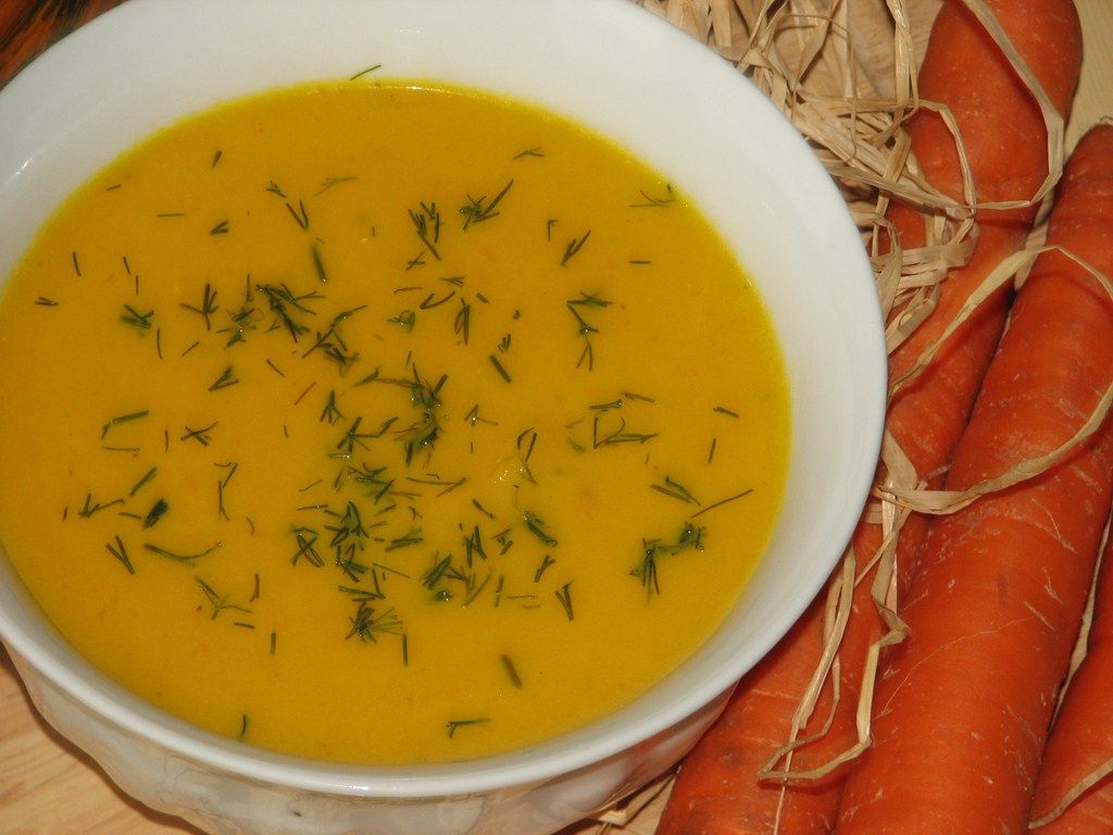 Zupa marchewkowa krem