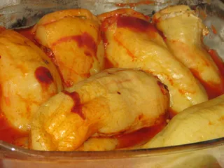 Papryka faszerowana ryżem i mielonym mięsem - 1