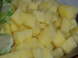 Zupa ziemniaczana z brukselką - 6
