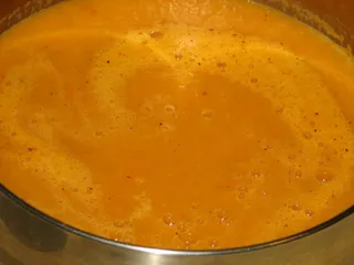 Zupa pomidorowa krem z czosnkowymi pulpecikami - 11