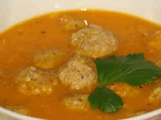 Zupa pomidorowa krem z czosnkowymi pulpecikami - 15