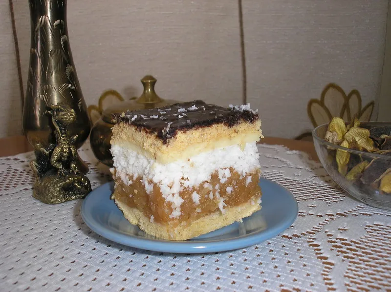 Jabłecznik z kokosem