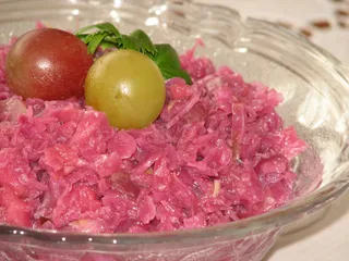 Czerwona kapusta z owocami - 1