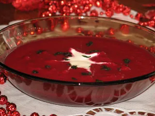 Zupa krem z czerwonych buraków - 1