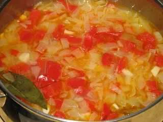 Kurczak w paprykowo-cebulowym sosie - 7