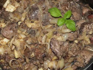 Wątróbka z jabłkiem - 12