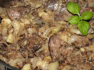 Wątróbka z jabłkiem - 13