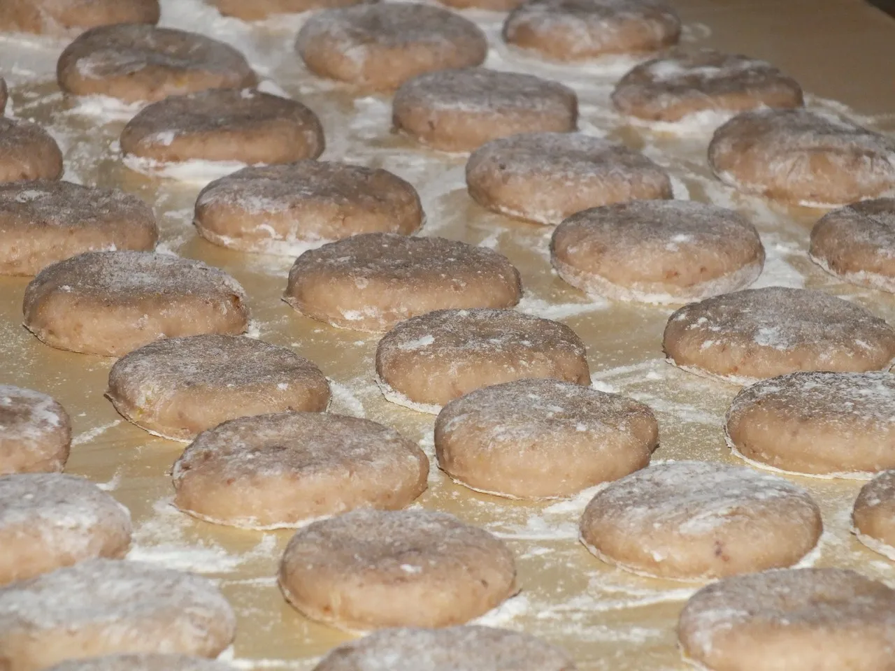 Orzechowe pączki