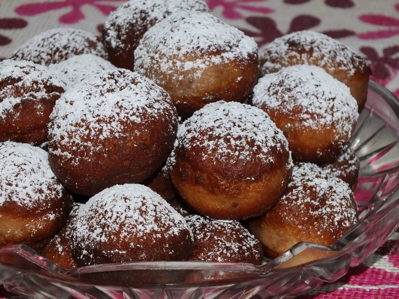 Orzechowe pączki