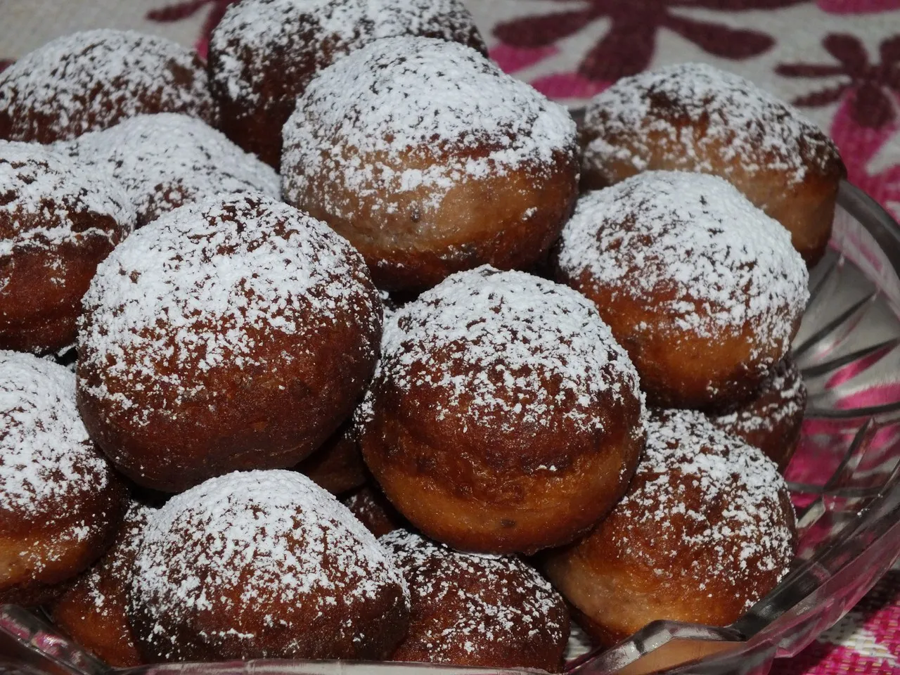 Orzechowe pączki