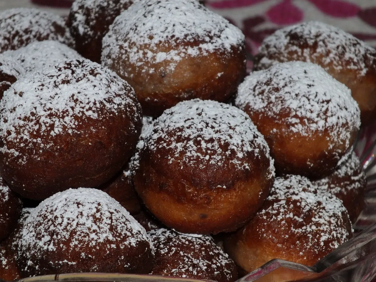 Orzechowe pączki