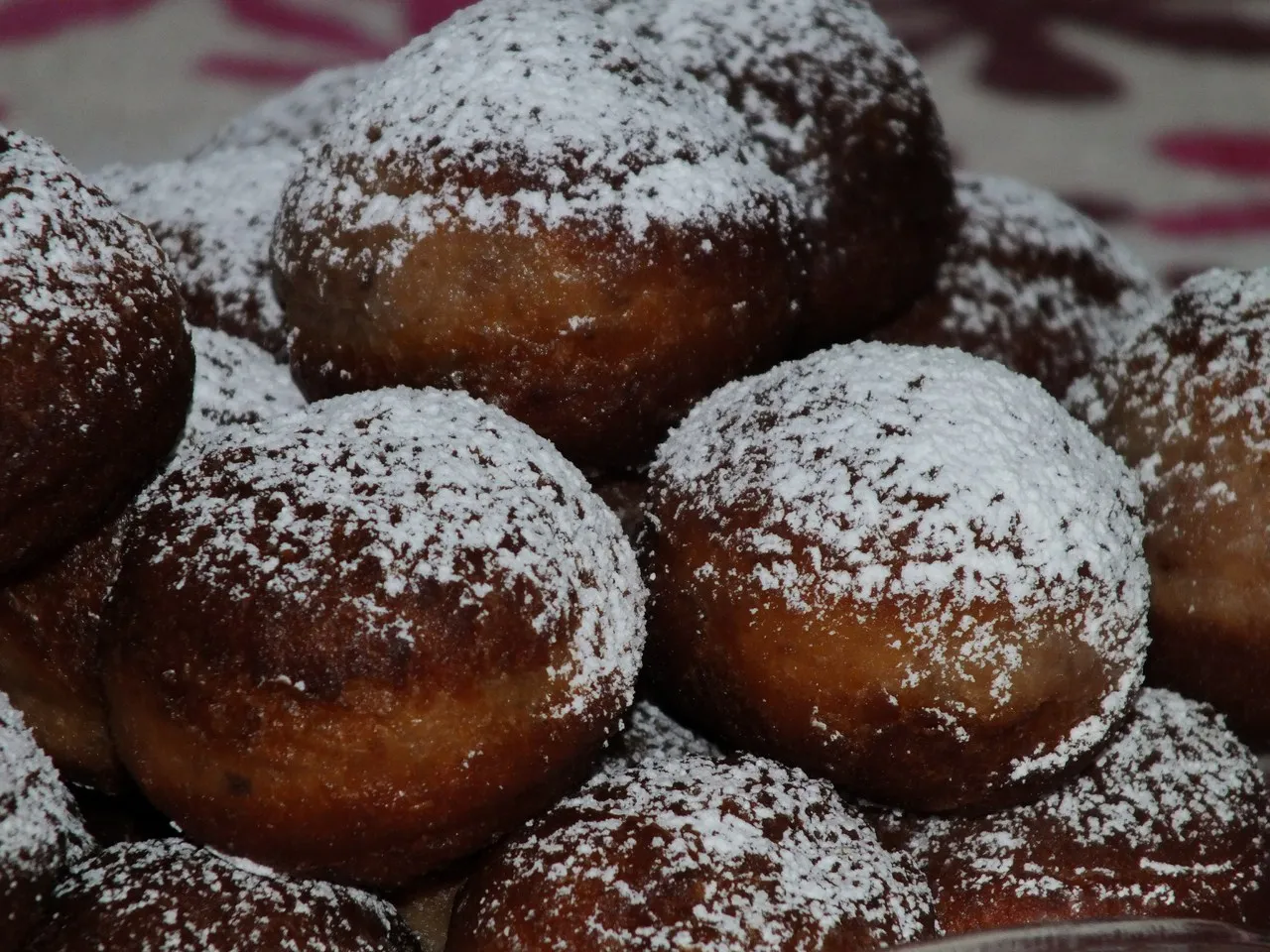 Orzechowe pączki