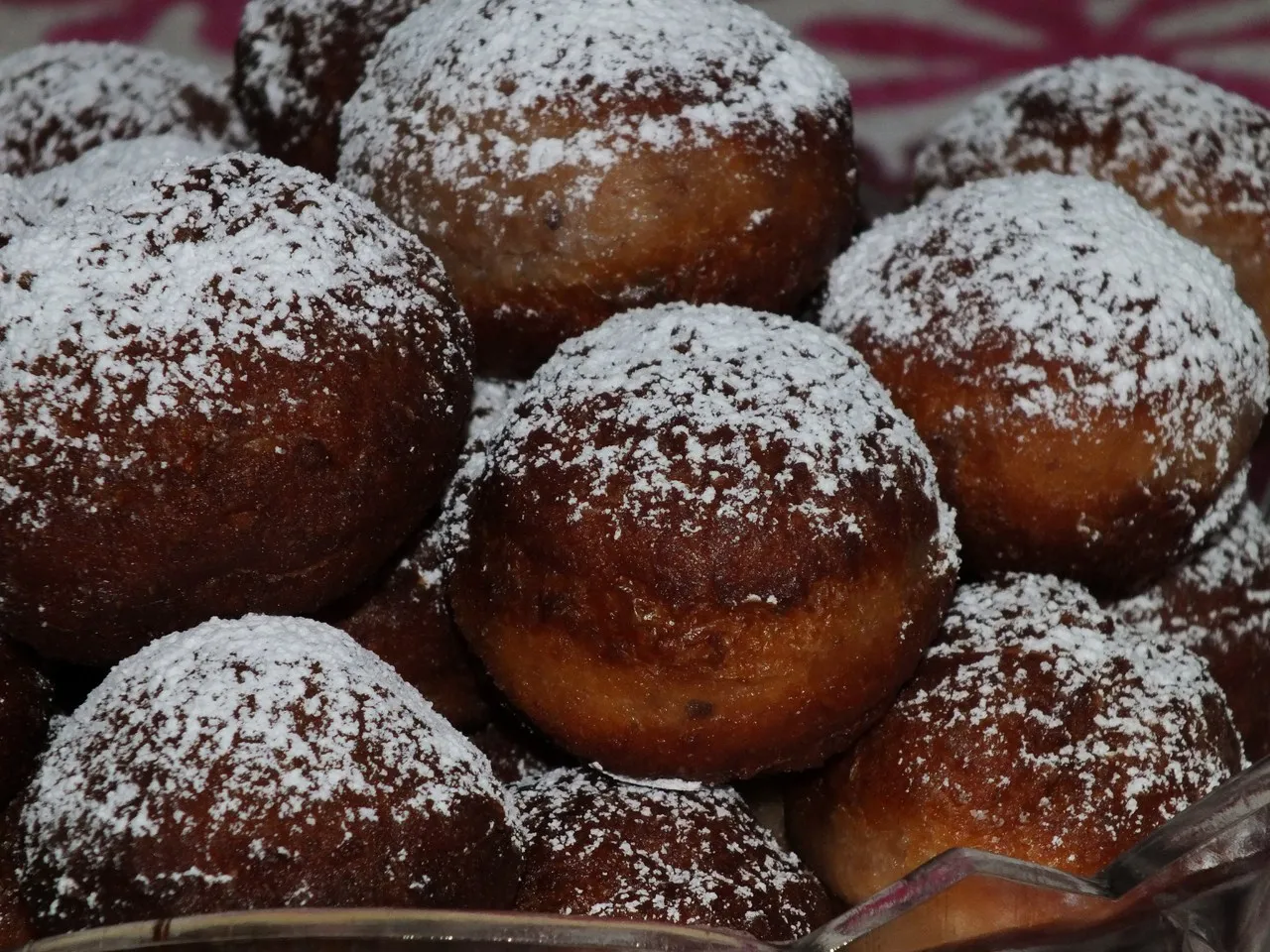 Orzechowe pączki