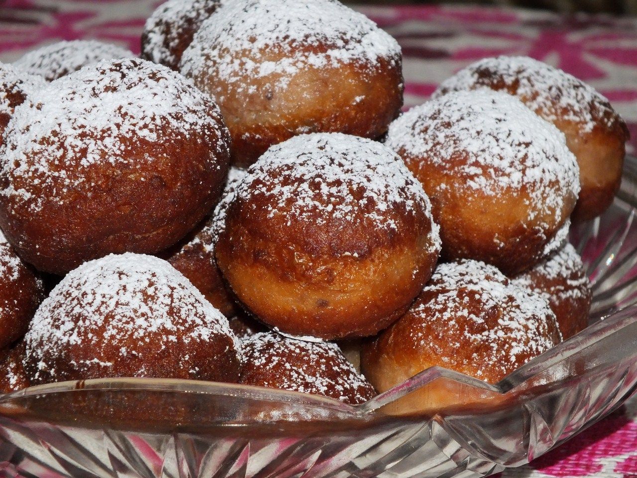 Orzechowe pączki
