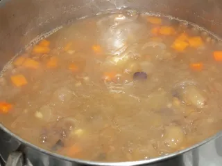 Zupa z soczewicą i suszonymi grzybkami - 8