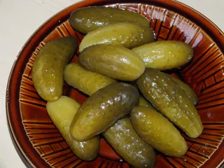 Zupa ogórkowa krem z grzankami - 7