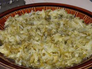 Zupa ogórkowa krem z grzankami - 8