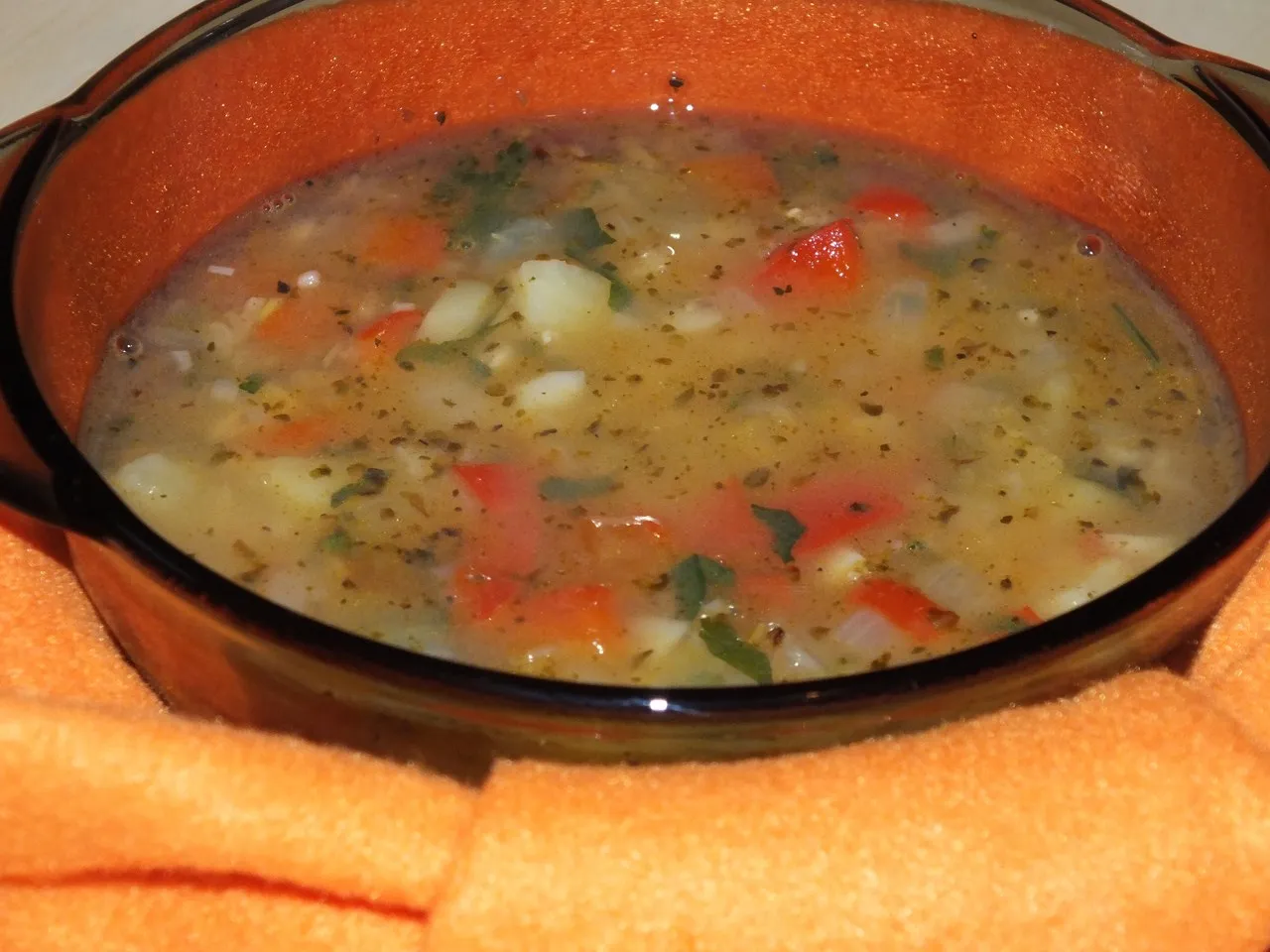 Rozgrzewająca i aromatyczna zupa na zimę