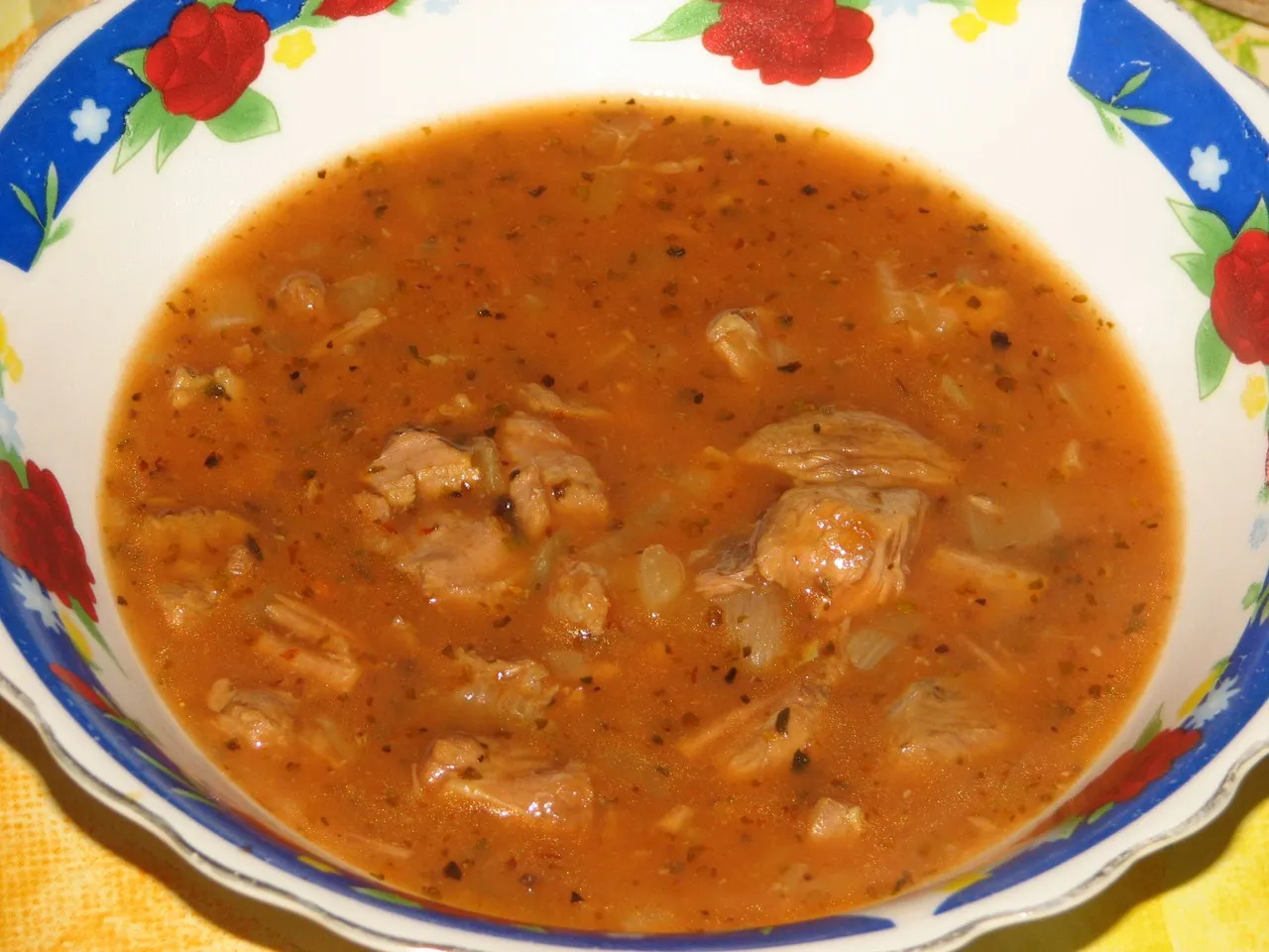 Gulasz wołowo-wieprzowy