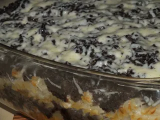 Zapiekanka makaronowa z kaszanką - 1