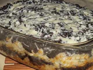 Zapiekanka makaronowa z kaszanką - 2