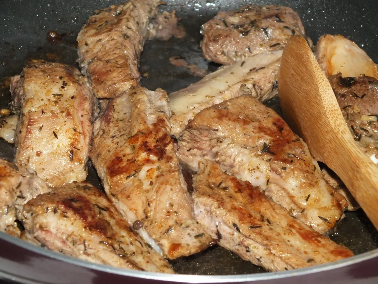 Żeberka w miodzie i musztardzie